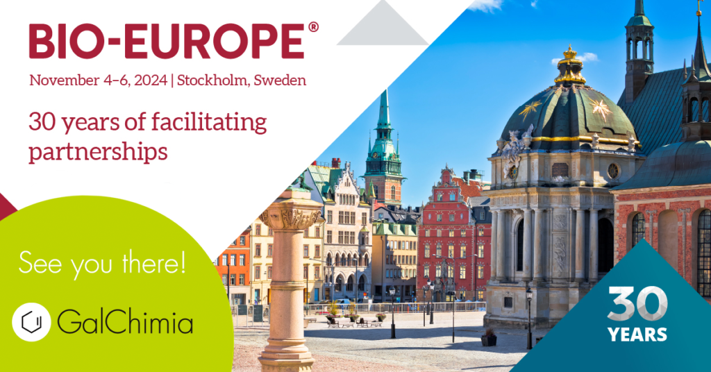 GalChimia is attending BIO-EUROPE 2024